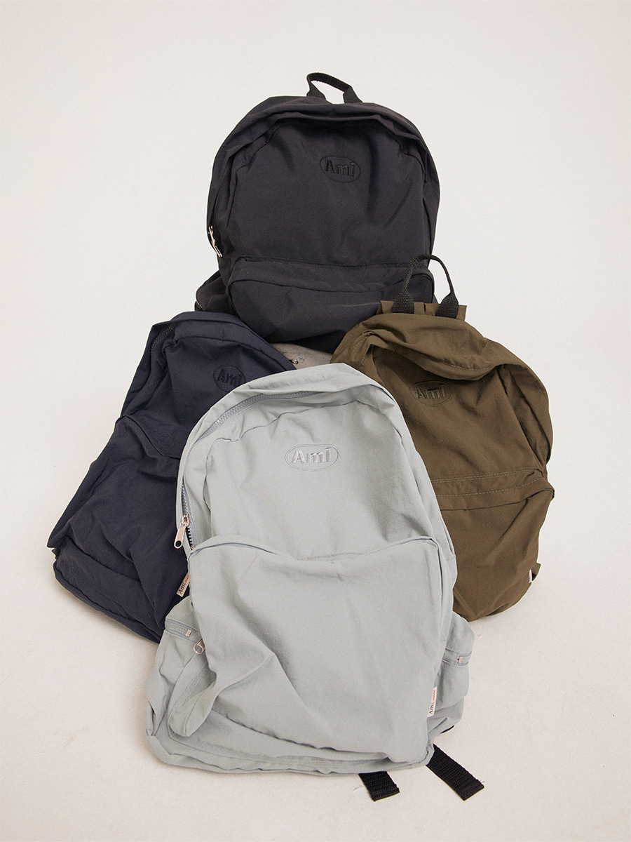 Amoment nylon backpack (4color)
