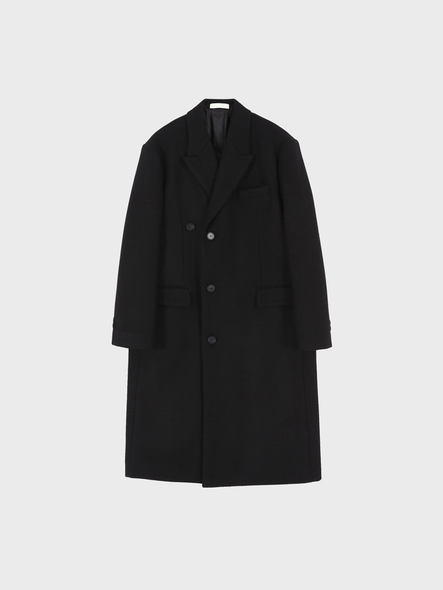 [Wool/3oz/유루이추천] Freg quilted single long coat (3color)