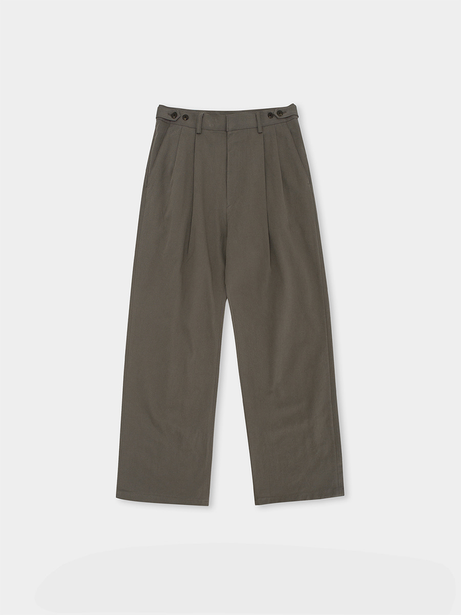 [유루이추천] Beton two tuck bizo wide pants (3color)